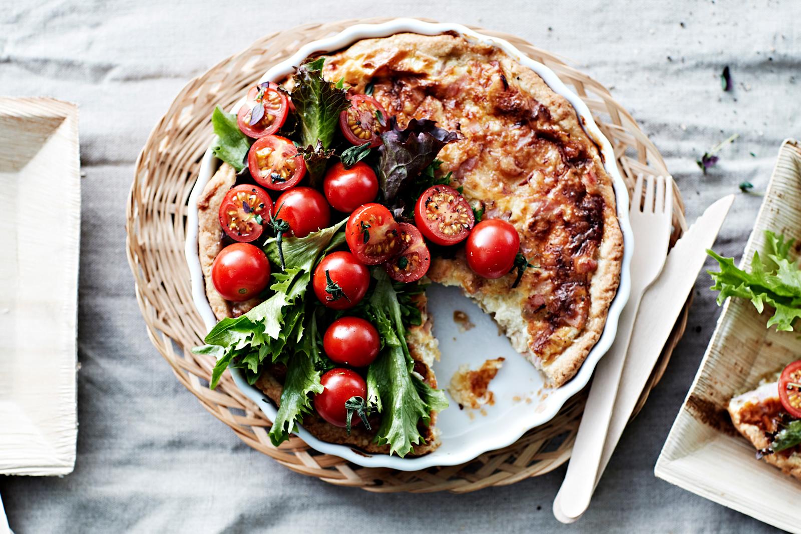 Kinkku-juustopiirakka