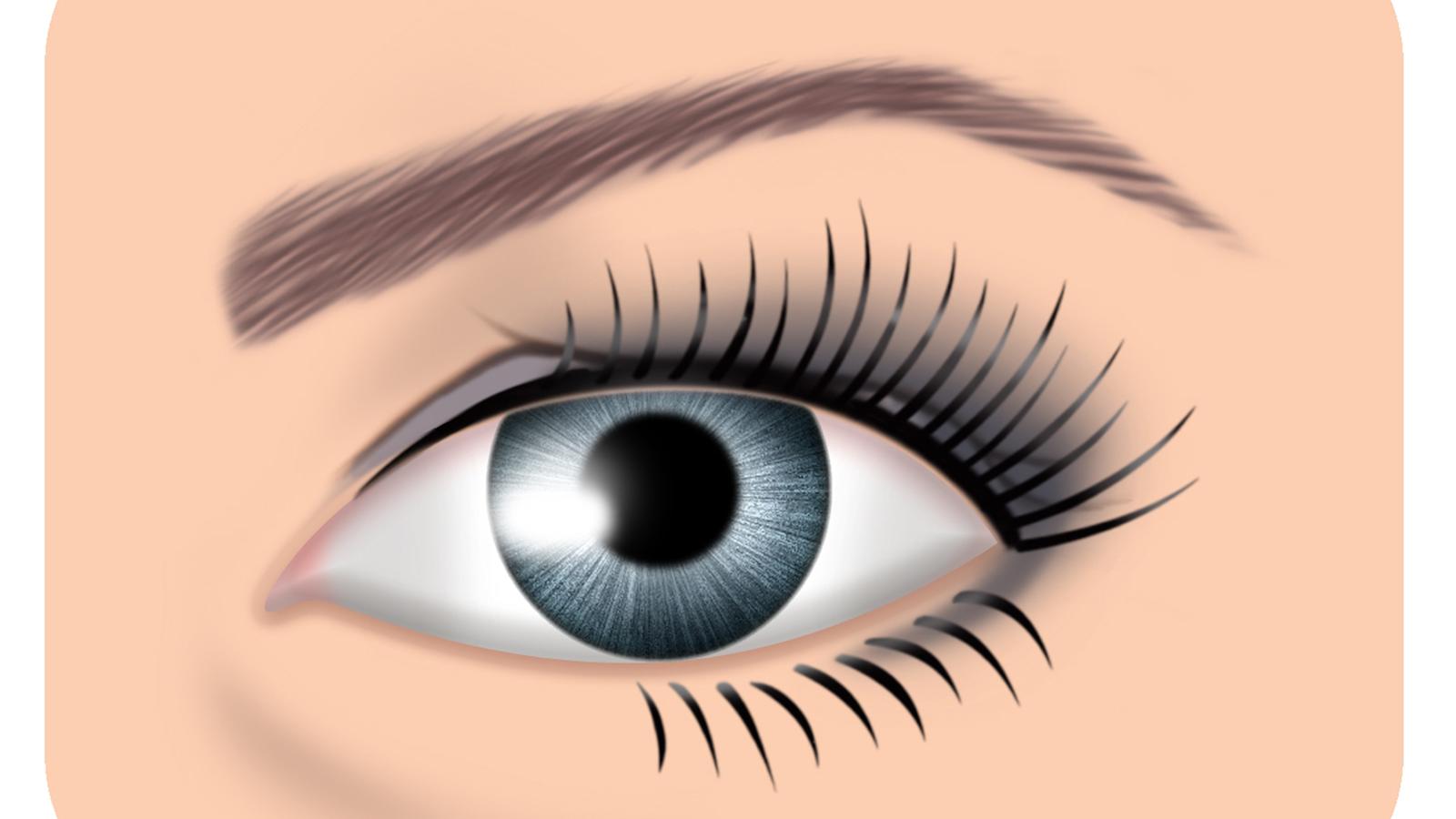 Kestävä luomiväri roikkuvalle luomelle