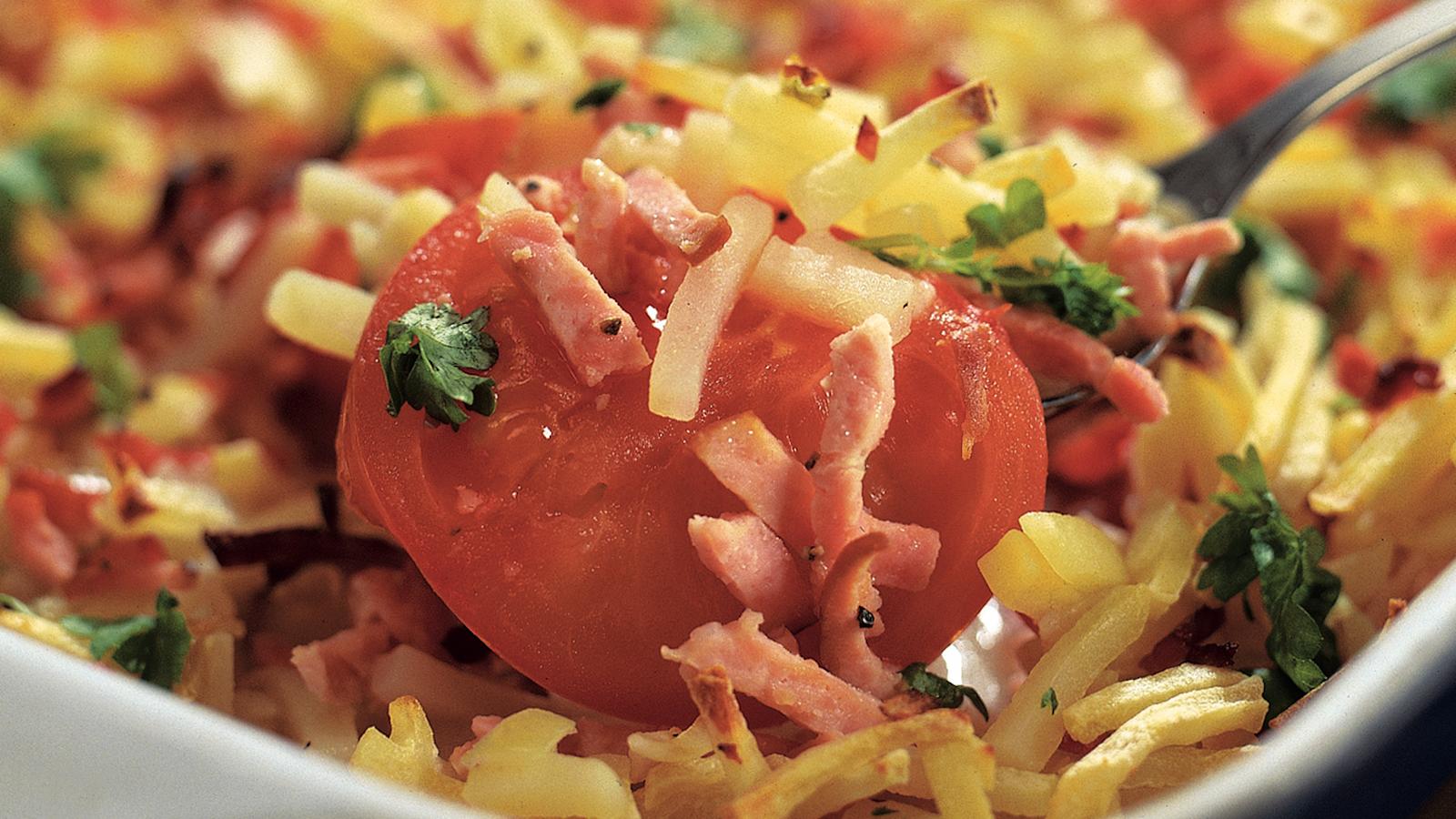 Tomaattinen kinkkukiusaus