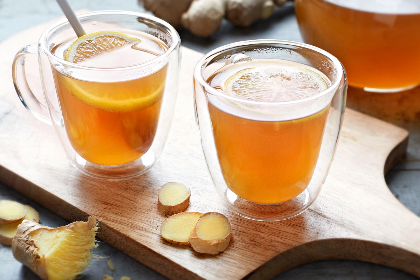 Vilukissan inkivääri-yrttijuoma