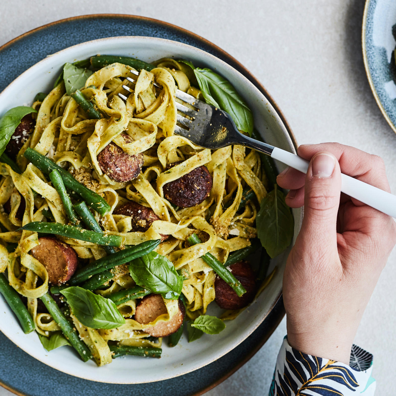 Pikainen kalapullapasta