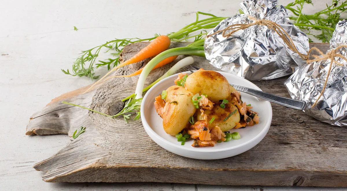 Tonin savulohi-perunanyytit