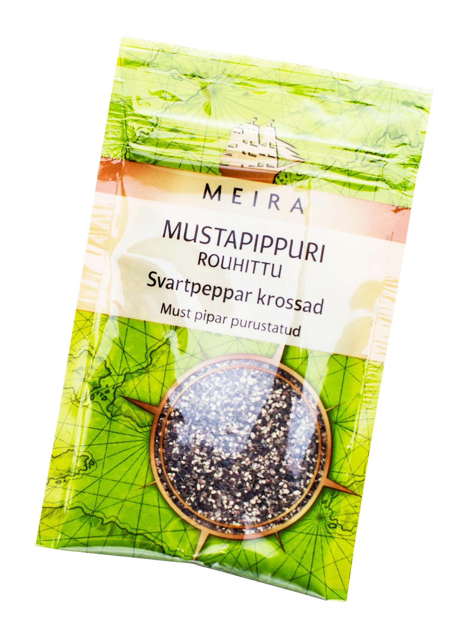 Meiran rouhittu mustapippuri