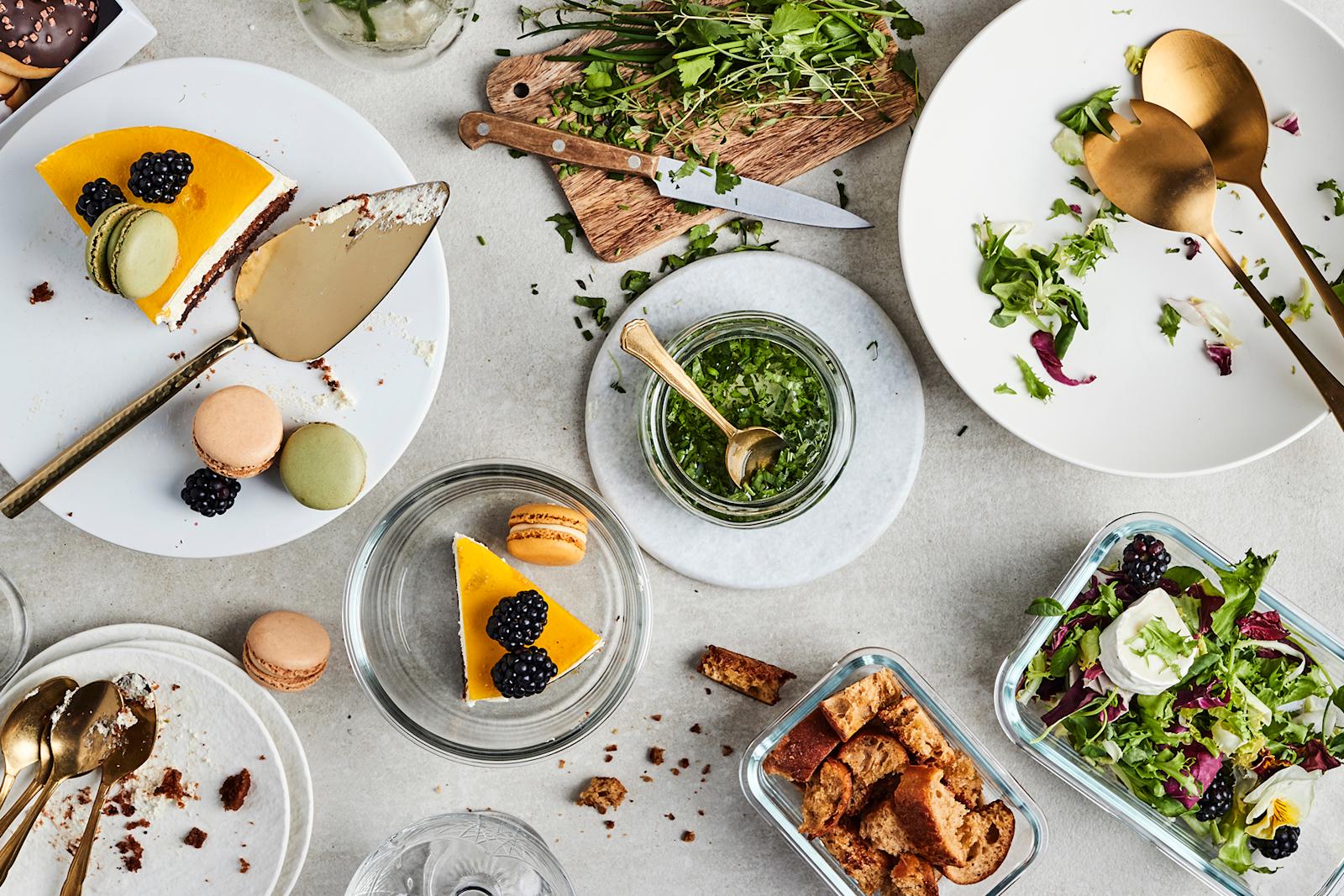 Hävikkiruokaa juhlien jälkeen