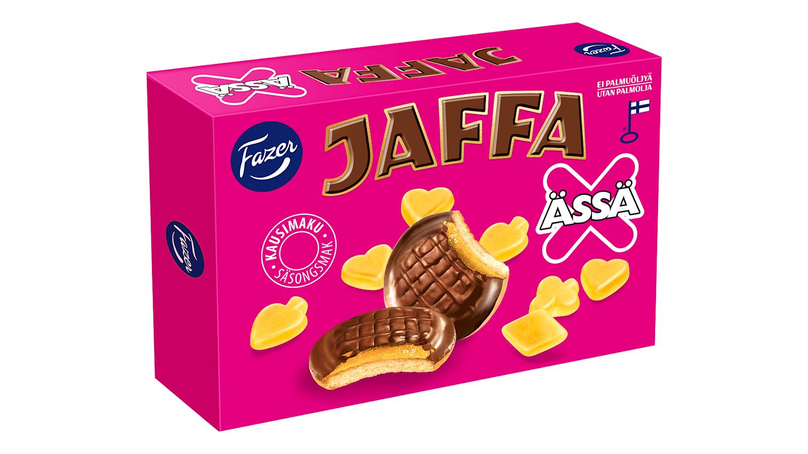 Fazer Jaffa Ässä -keksit