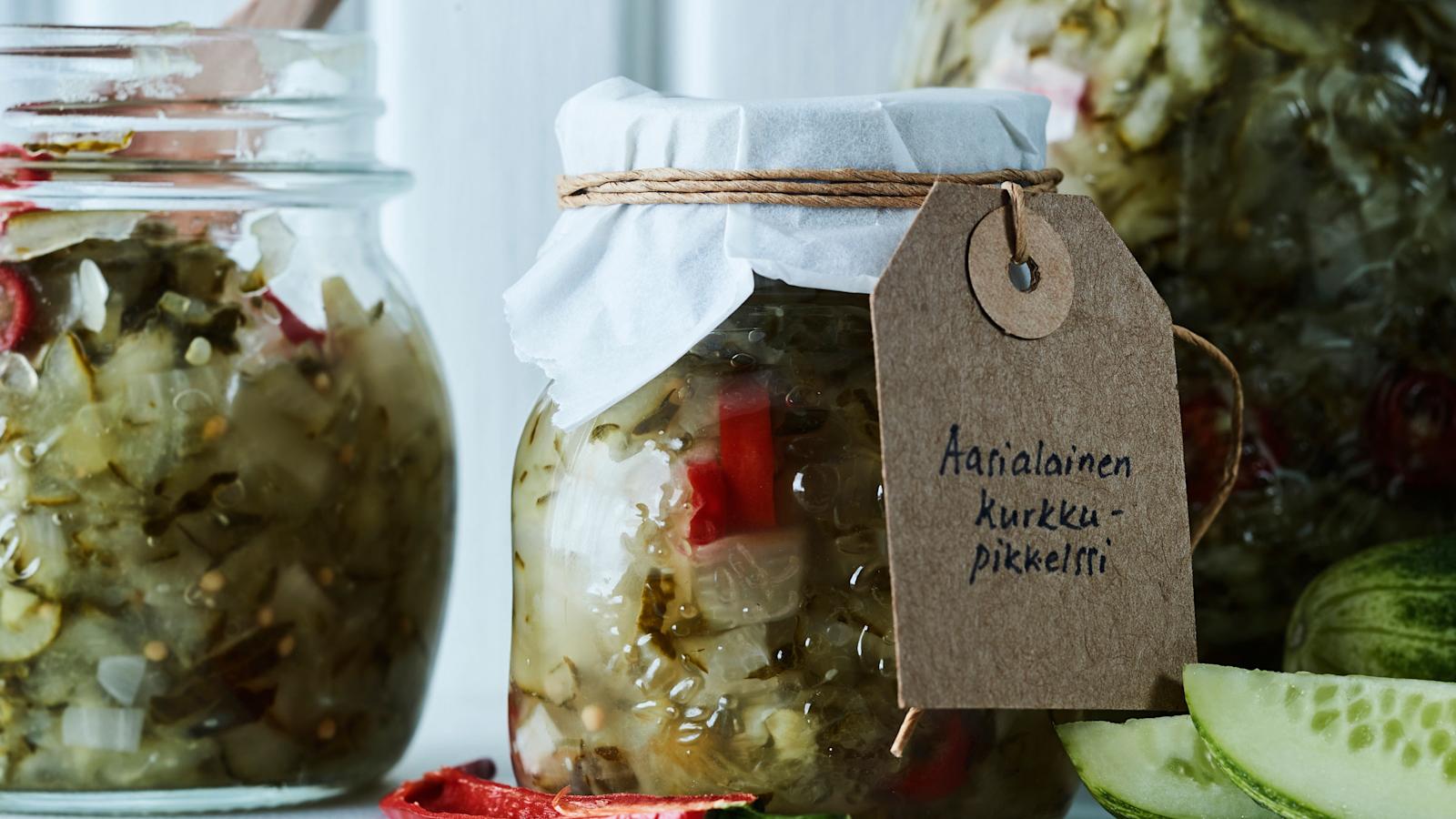 Kurkkupikkelssi reseptit