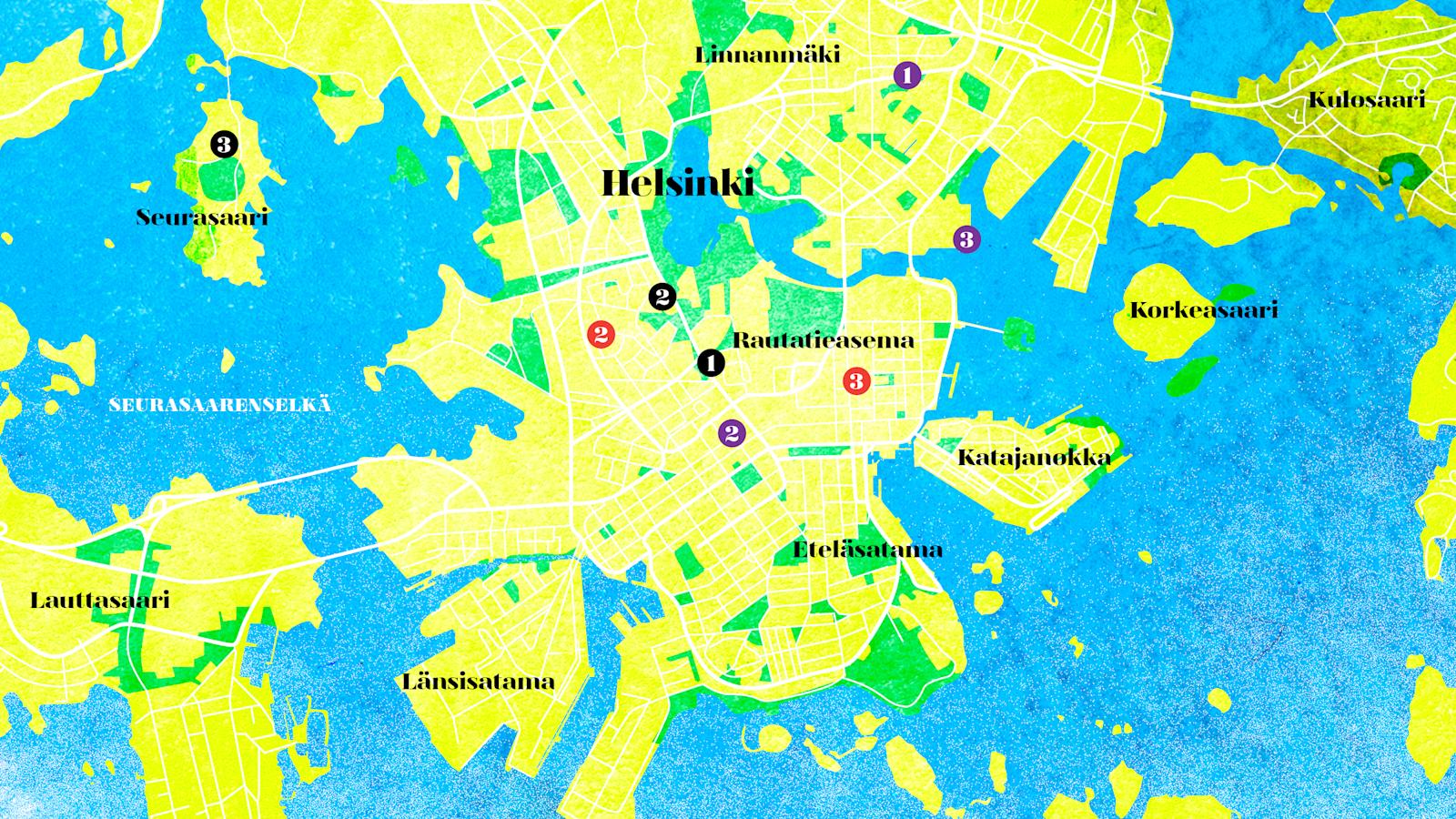 Helsingin nähtävyydet