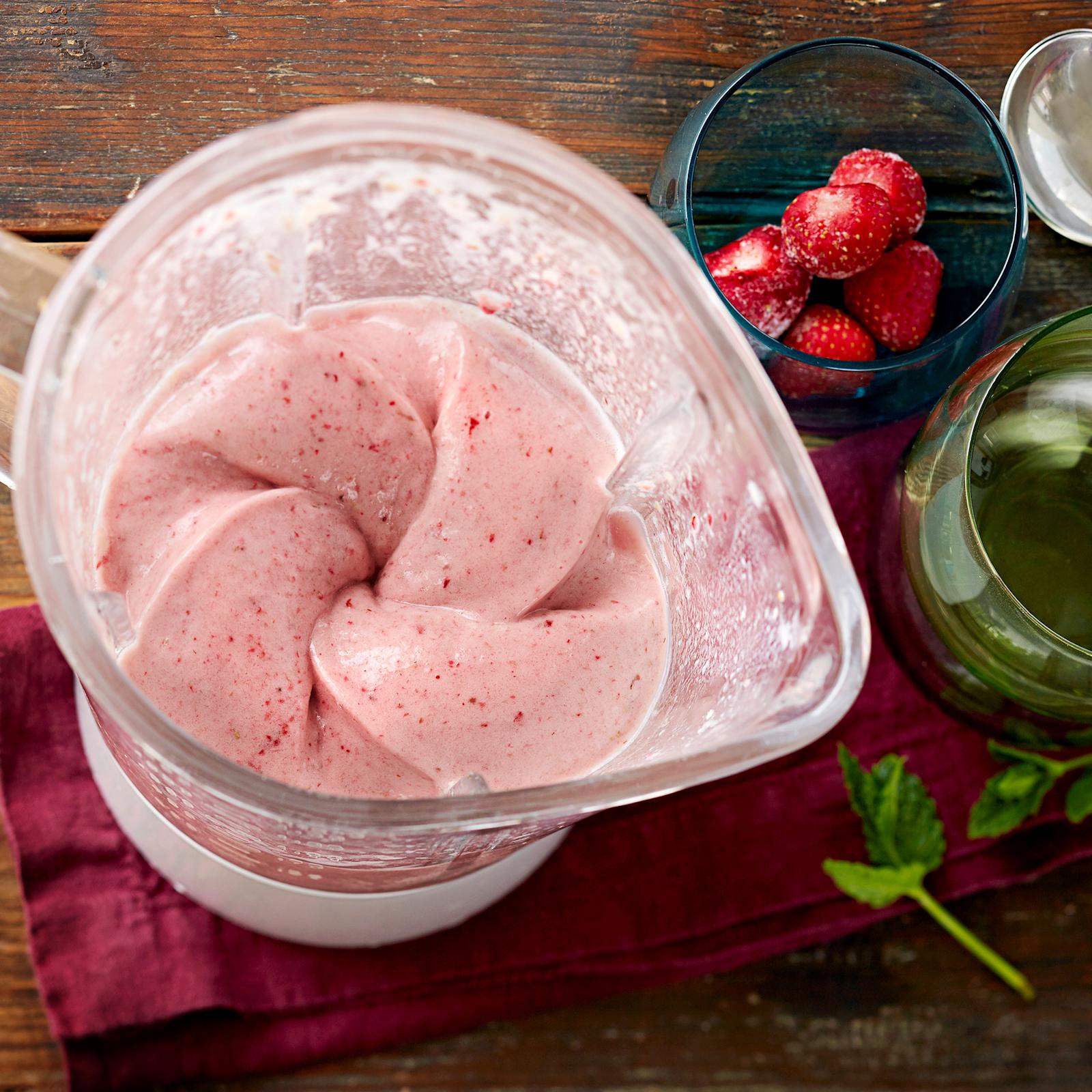 Banaani-mansikkapehmis