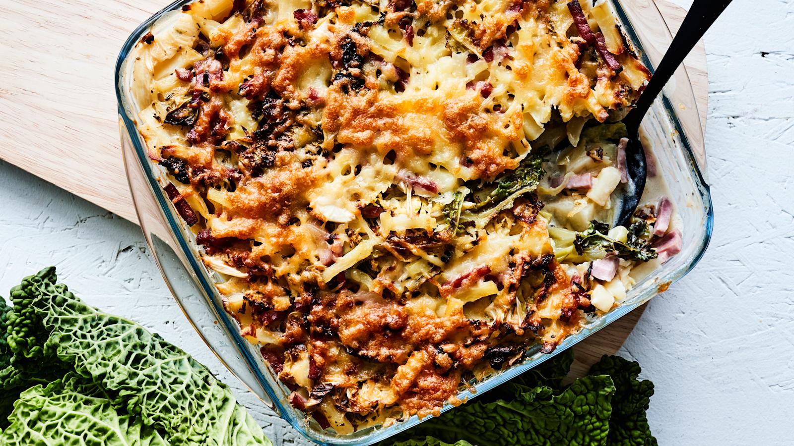 Savoijinkaali-kinkkukiusaus