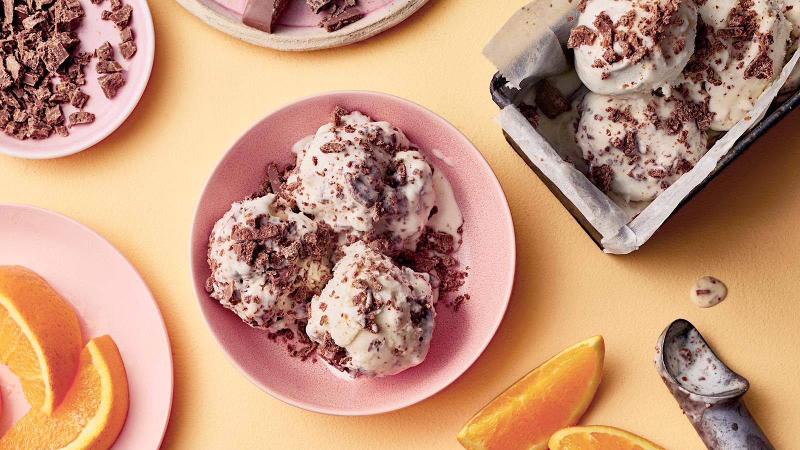 Helppo suklaajäätelö