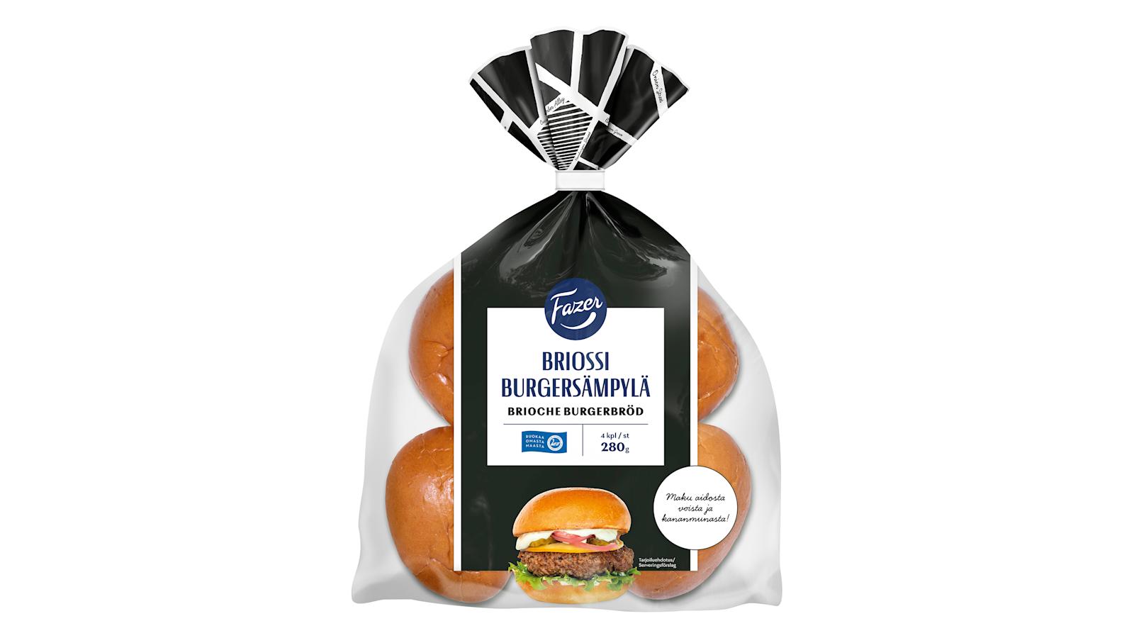 Fazer Briossi Burgersämpylä
