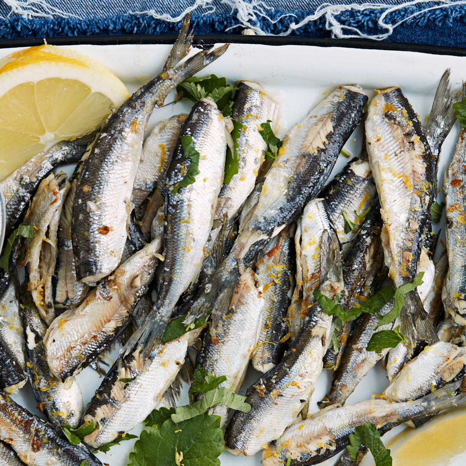 Sitruunamuikut ja sipulikastike