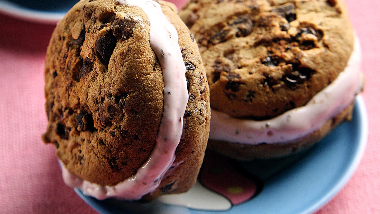 Jäätelösandwichit