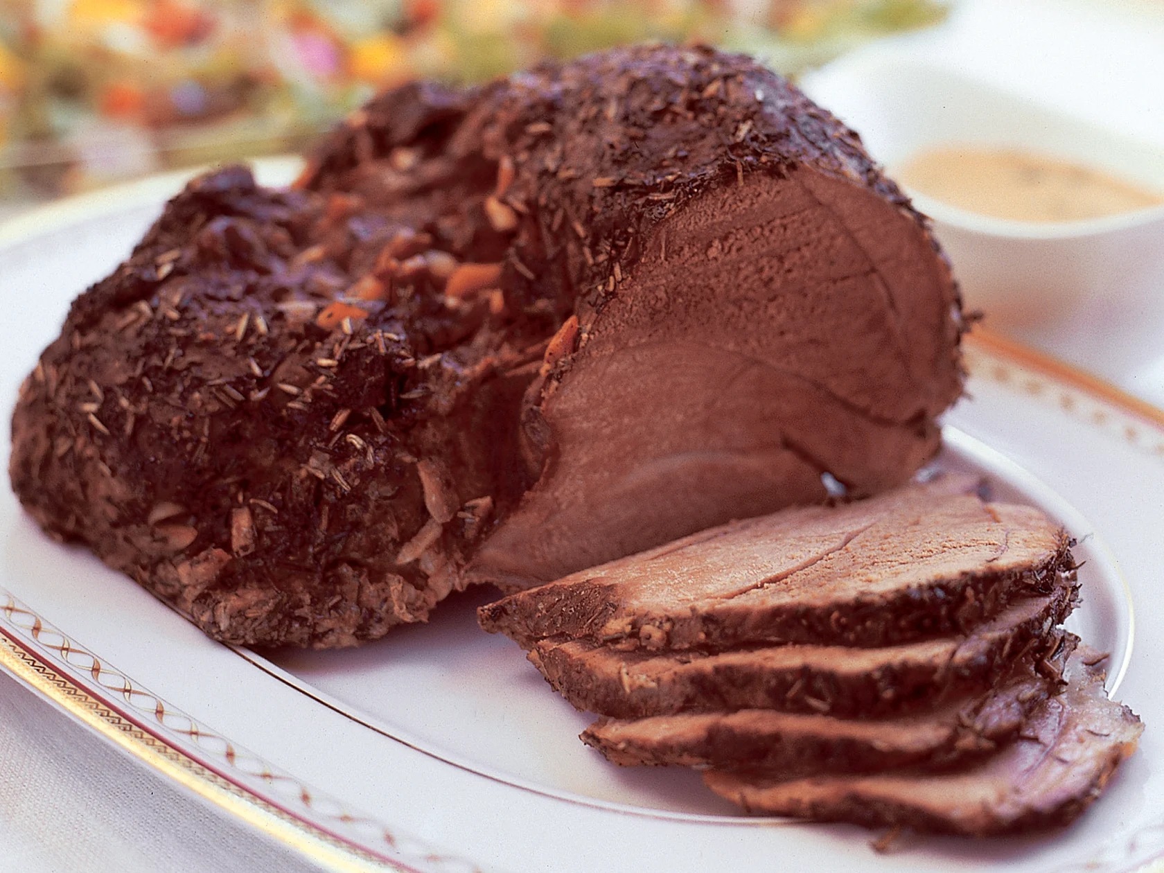 Lammaspaisti ja kahvikastike