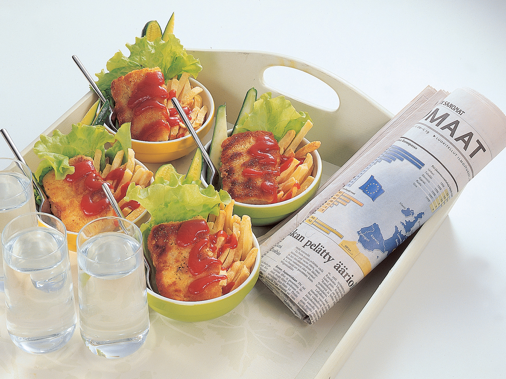 Fish and chips suomalaisittain