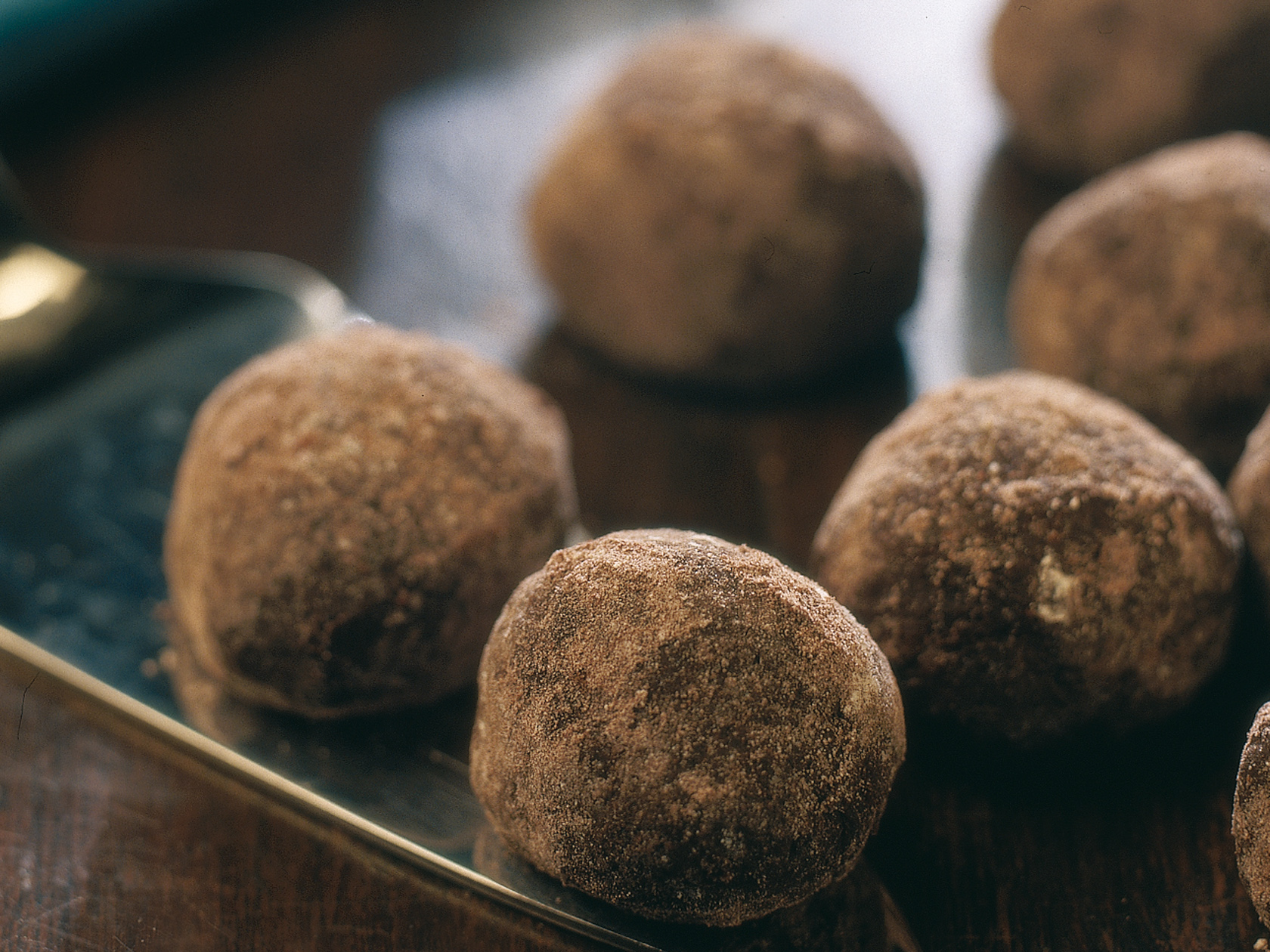 Kahden suklaan pallot