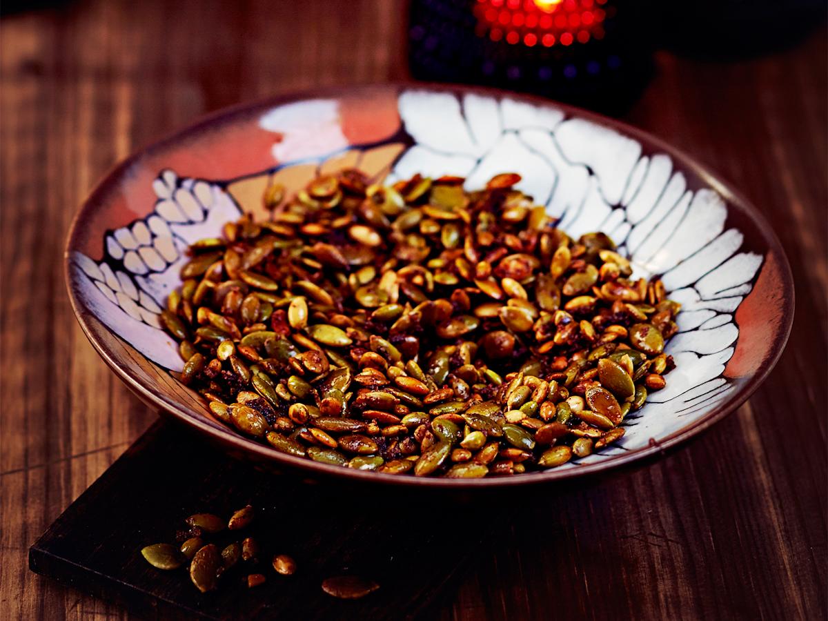 Kurpitsansiemensnacks