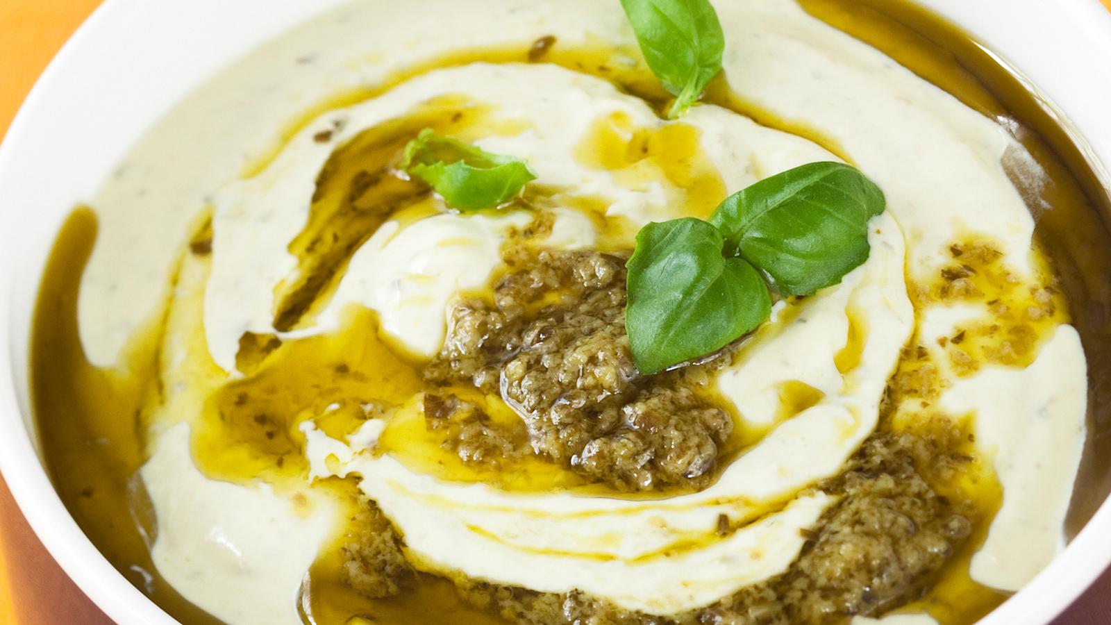 Pesto-ranskankermadippi