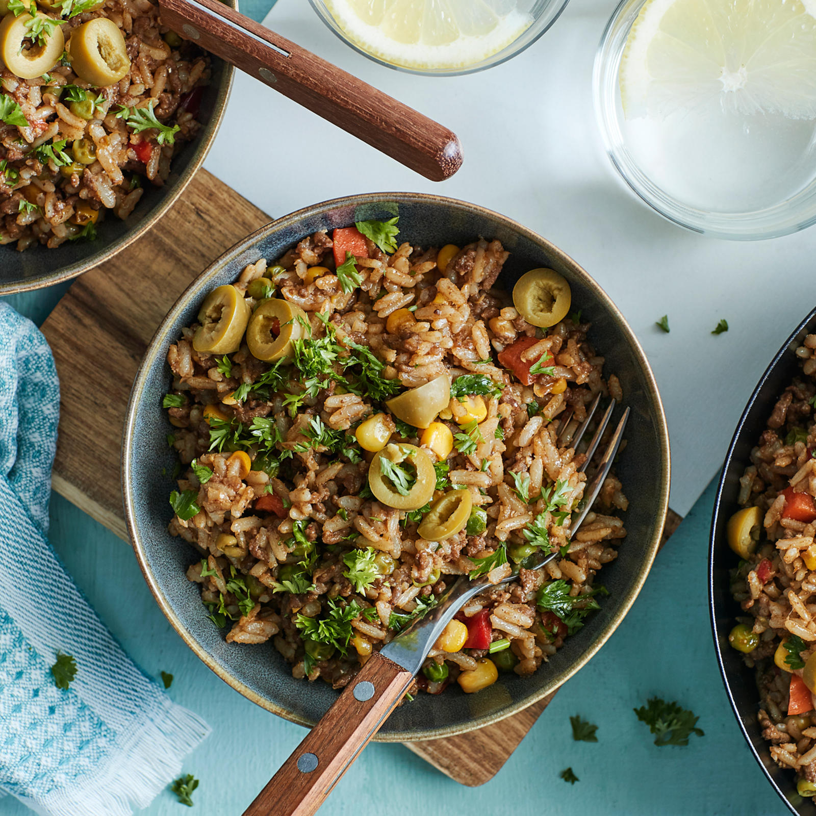 Arki-illan jauheliharisotto