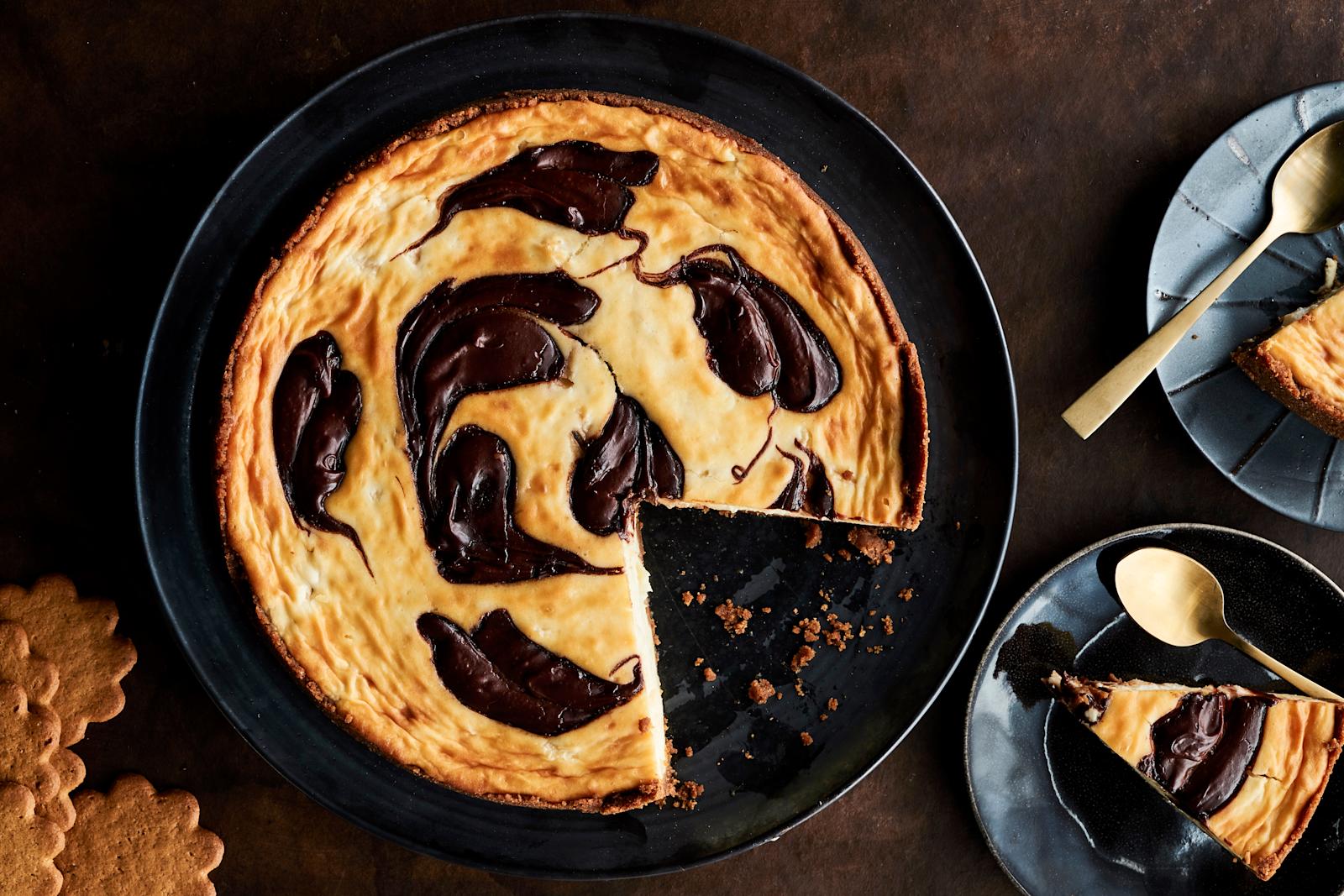 Päärynäjuustokakku