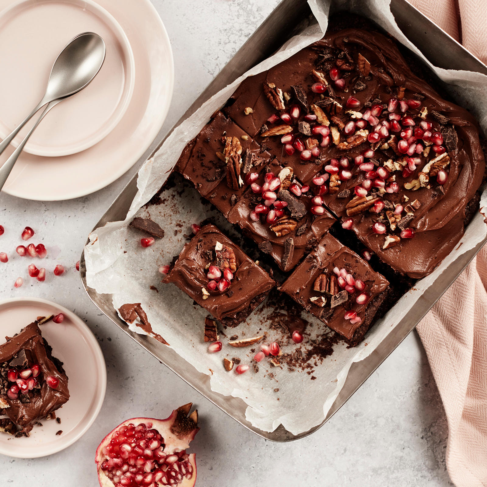 Brownie kahvikuorrutuksella