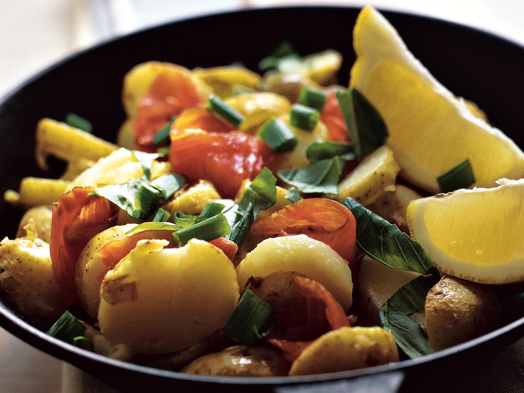 Perunapannu tähdeperunoista