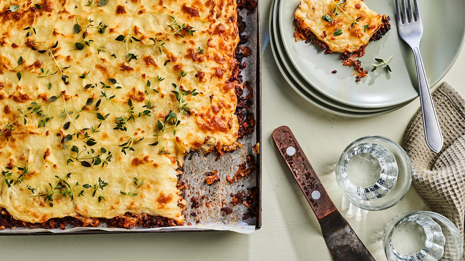 Liha-perunasoselaatikko