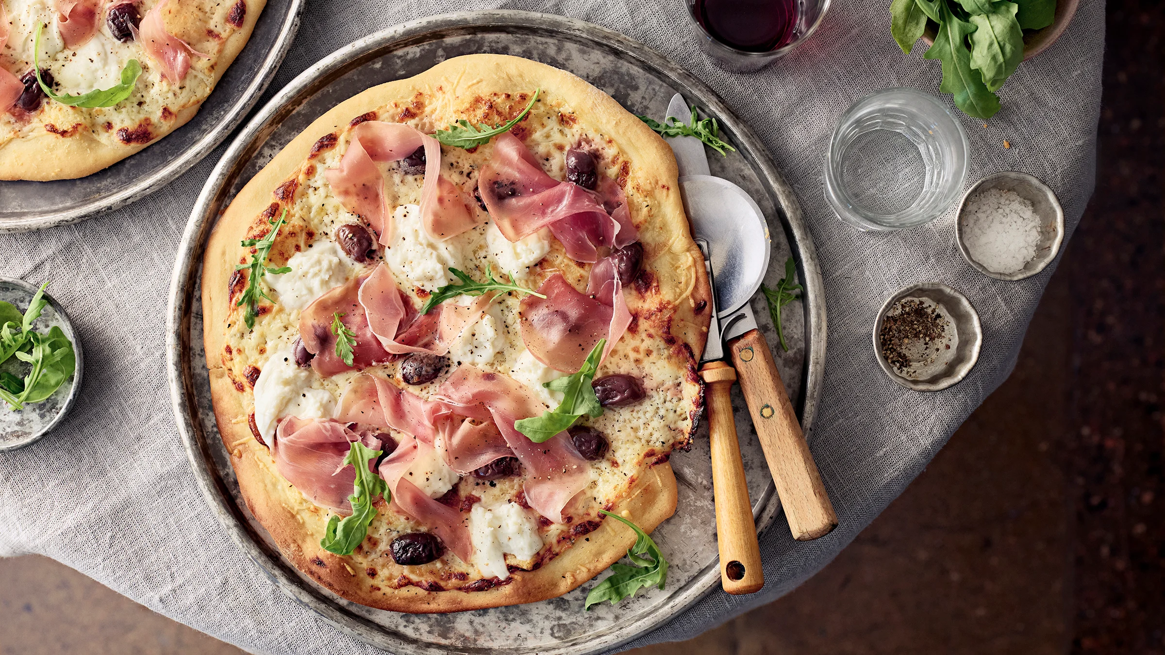 Paras valkoinen pizza