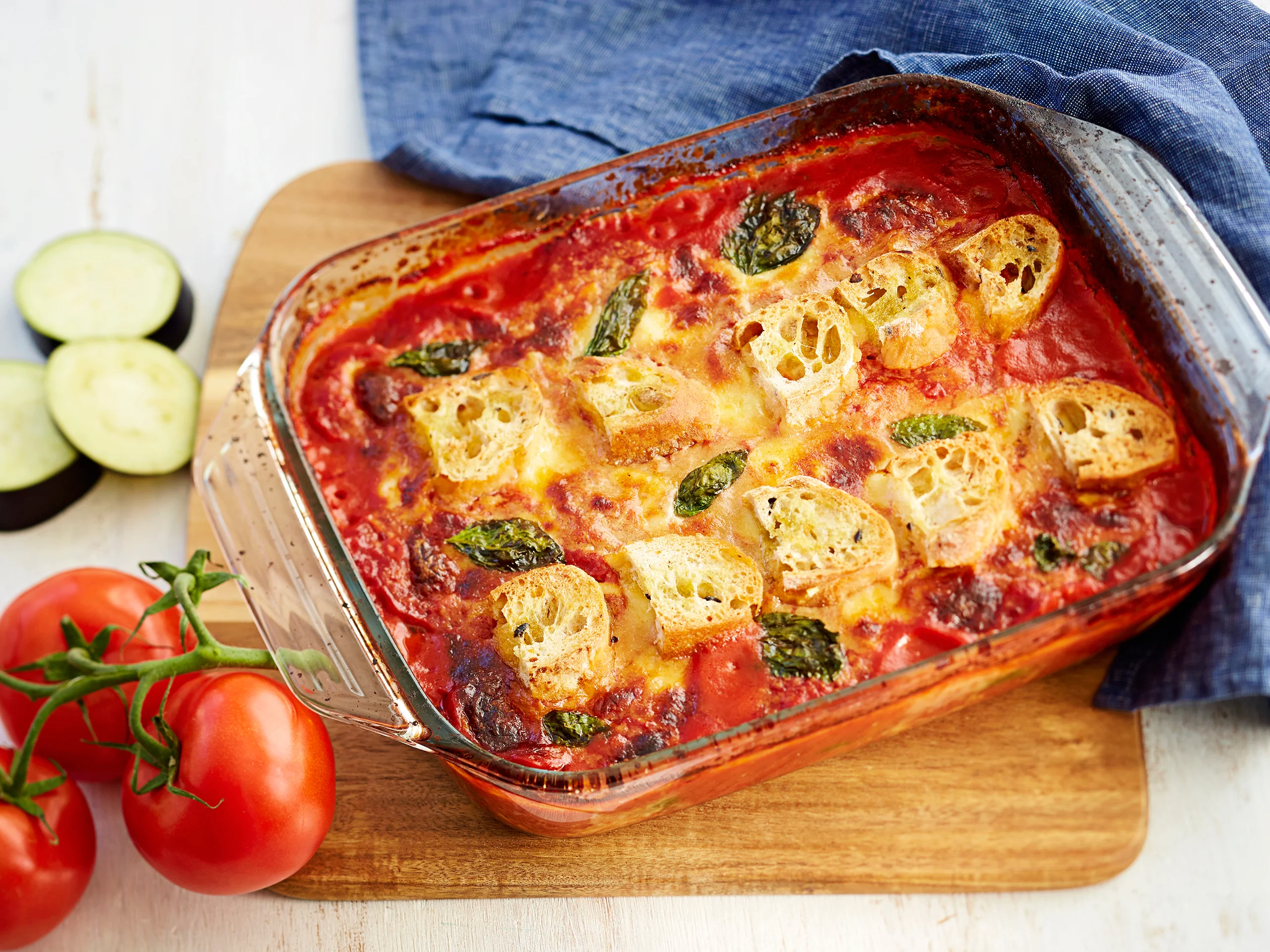 Munakoiso-mozzarellavuoka