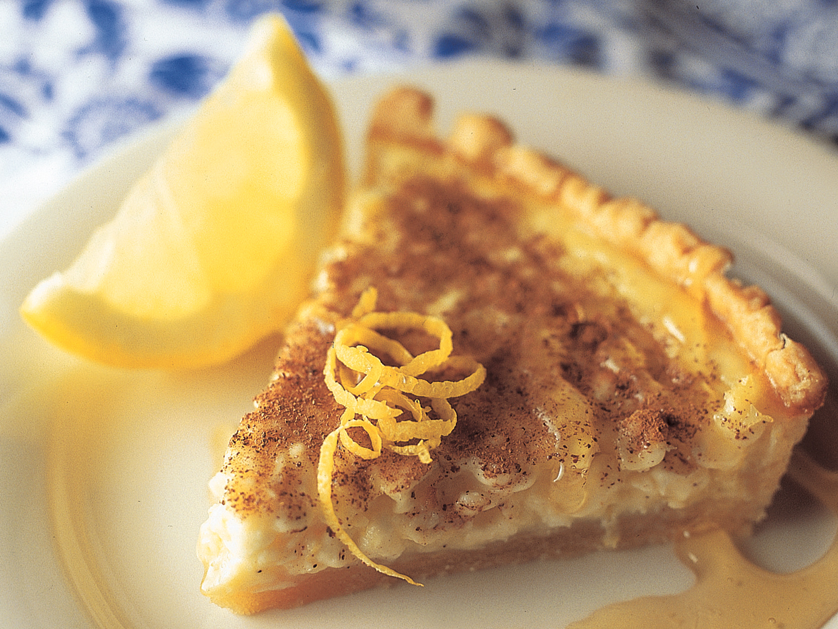 Hunaja-juustopiirakka