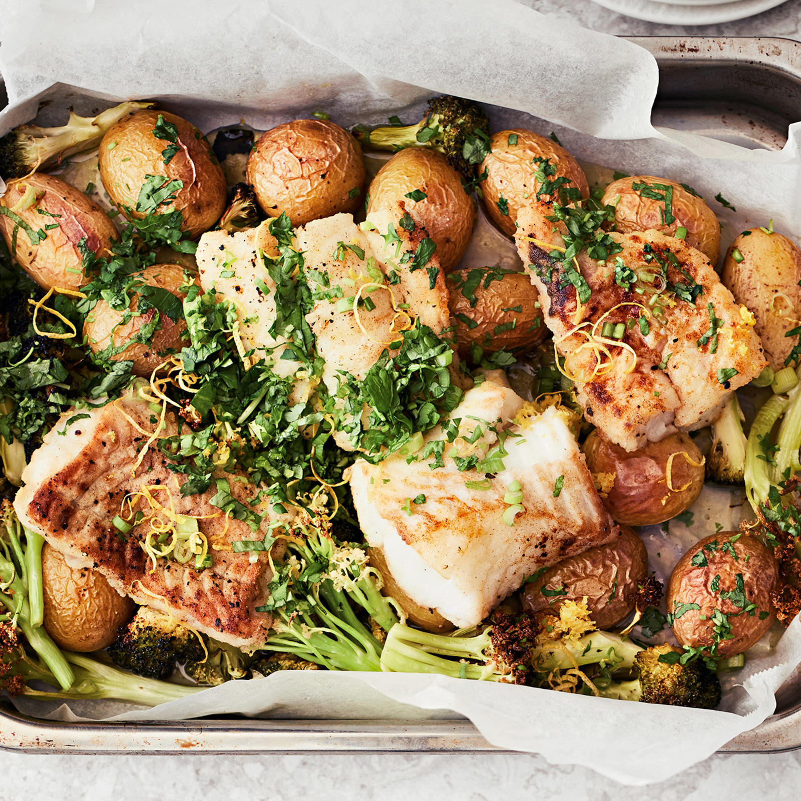 Sitruunainen turskapannu