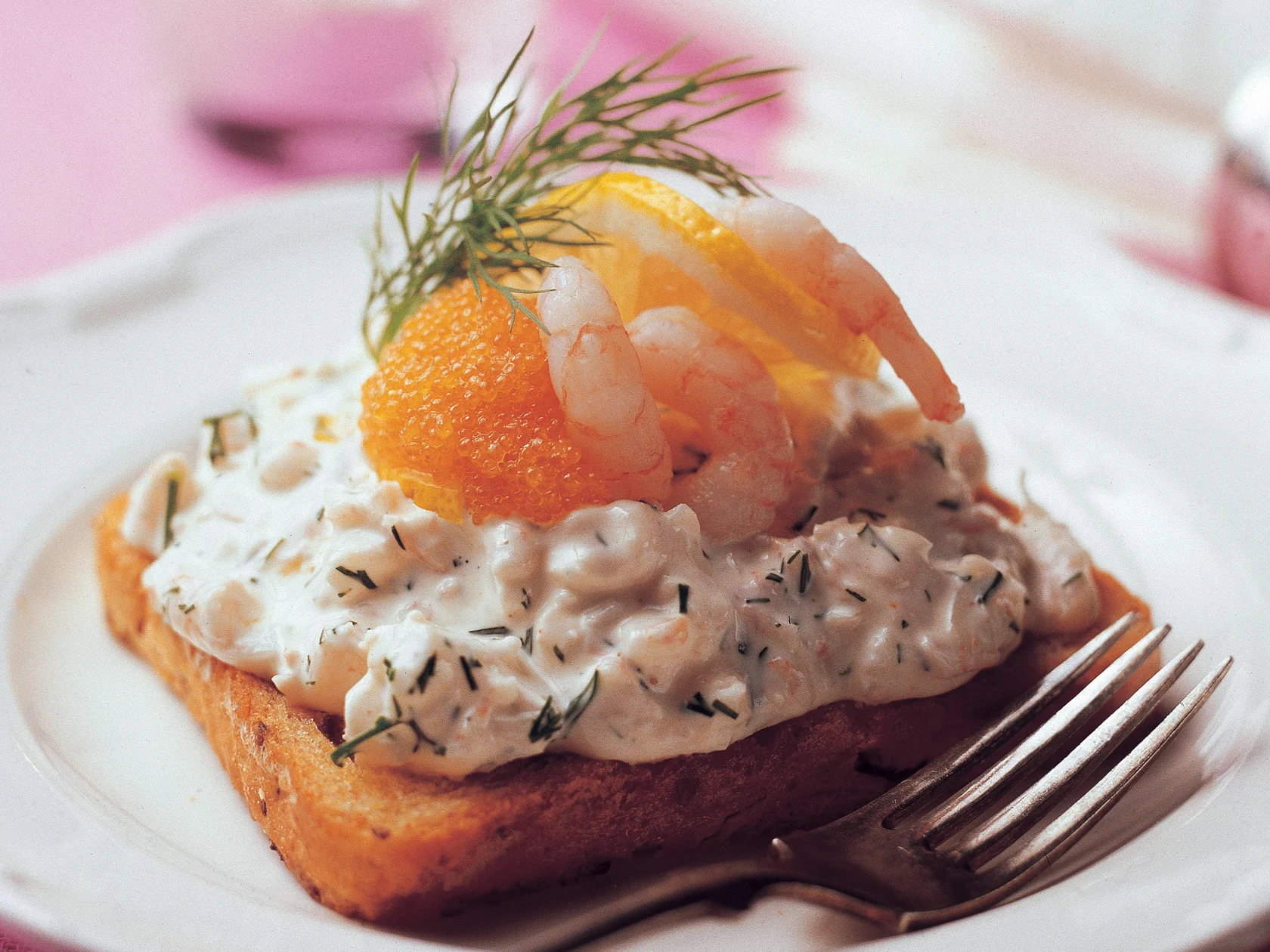 Katkarapuleipä Toast Skagen