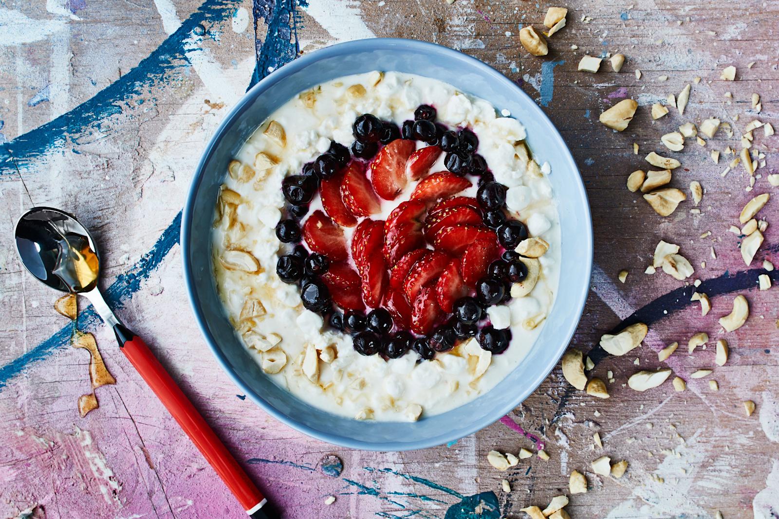 Hunajainen rahkavälipala