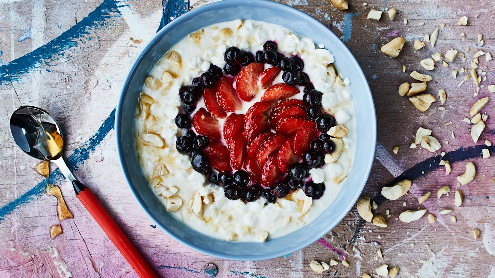 Hunajainen rahkavälipala