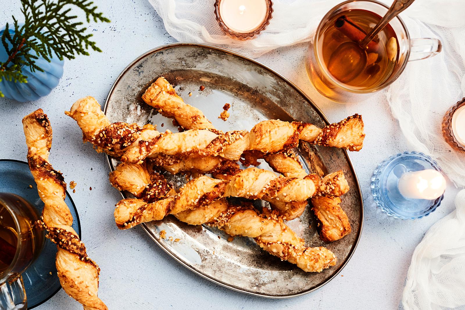 Helpot juustokierteet