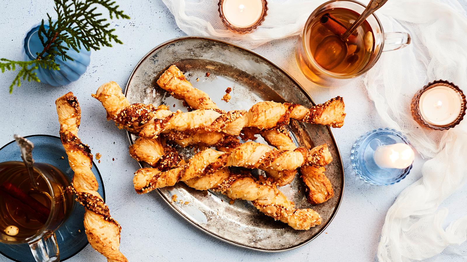 Helpot juustokierteet