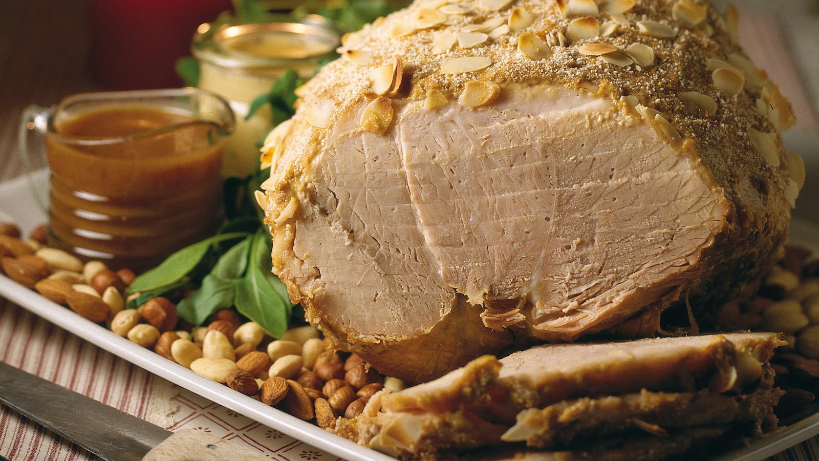 Mantelikuorrutettu joulukinkku