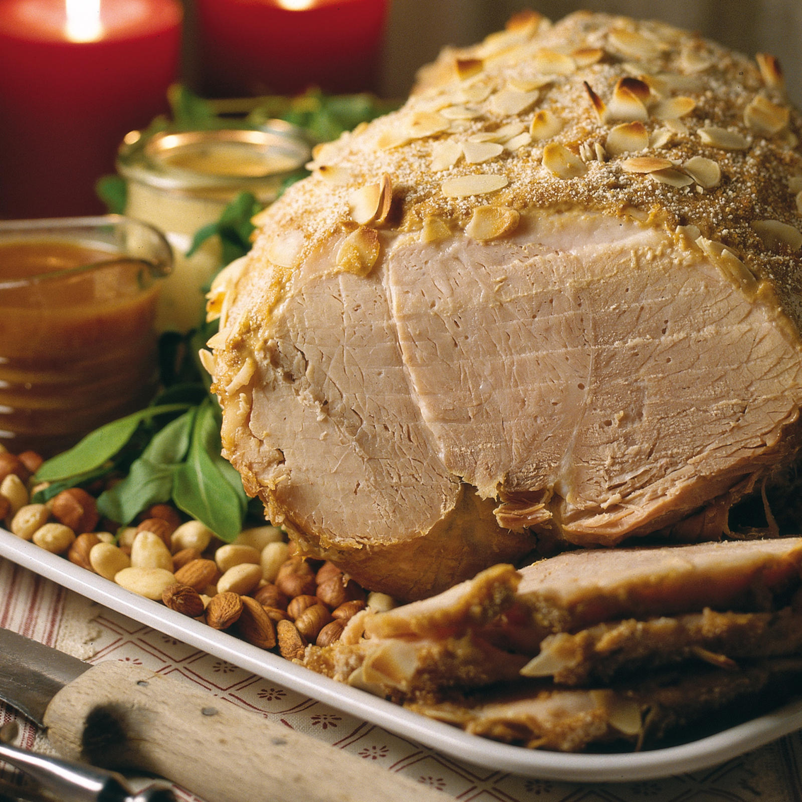 Mantelikuorrutettu joulukinkku