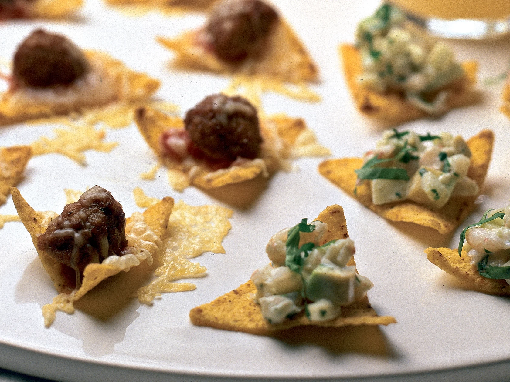 Täytetyt maissilastut