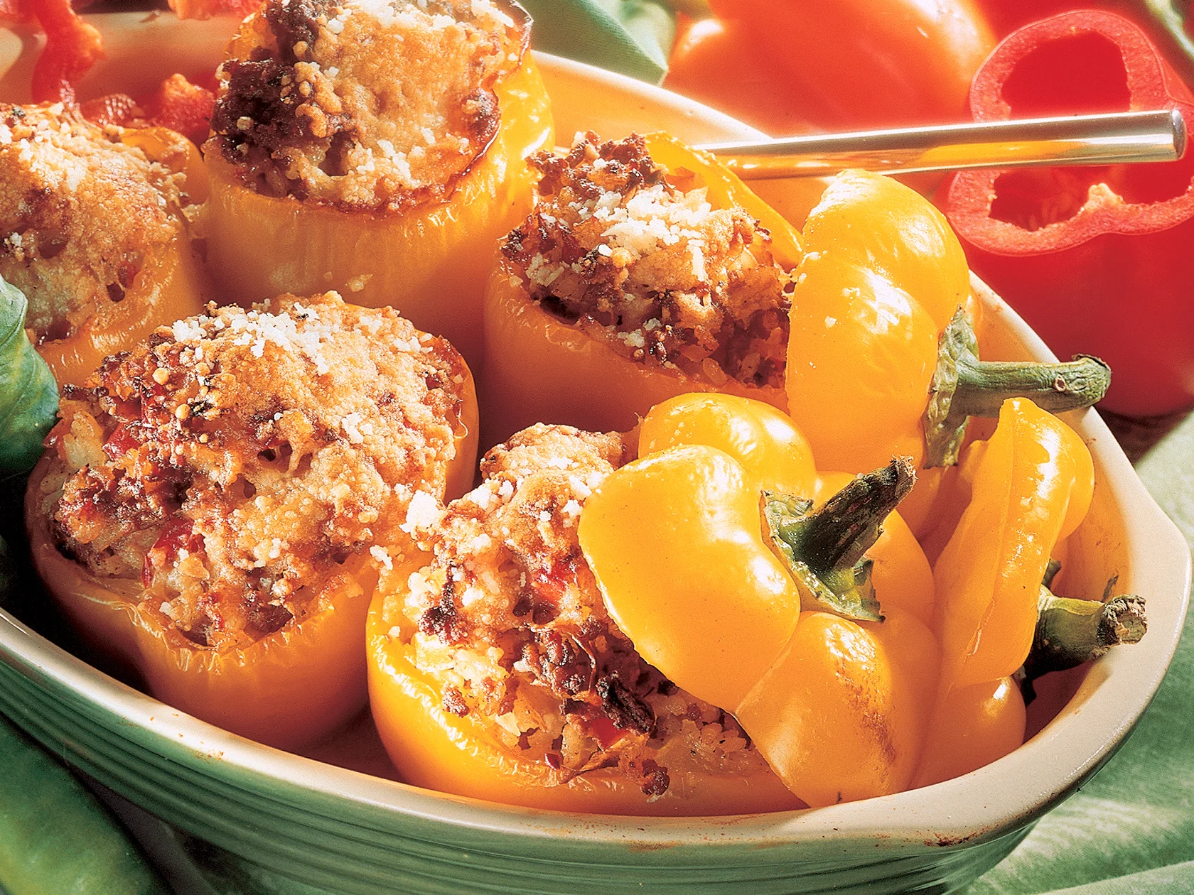 Marokkolaiset uunipaprikat