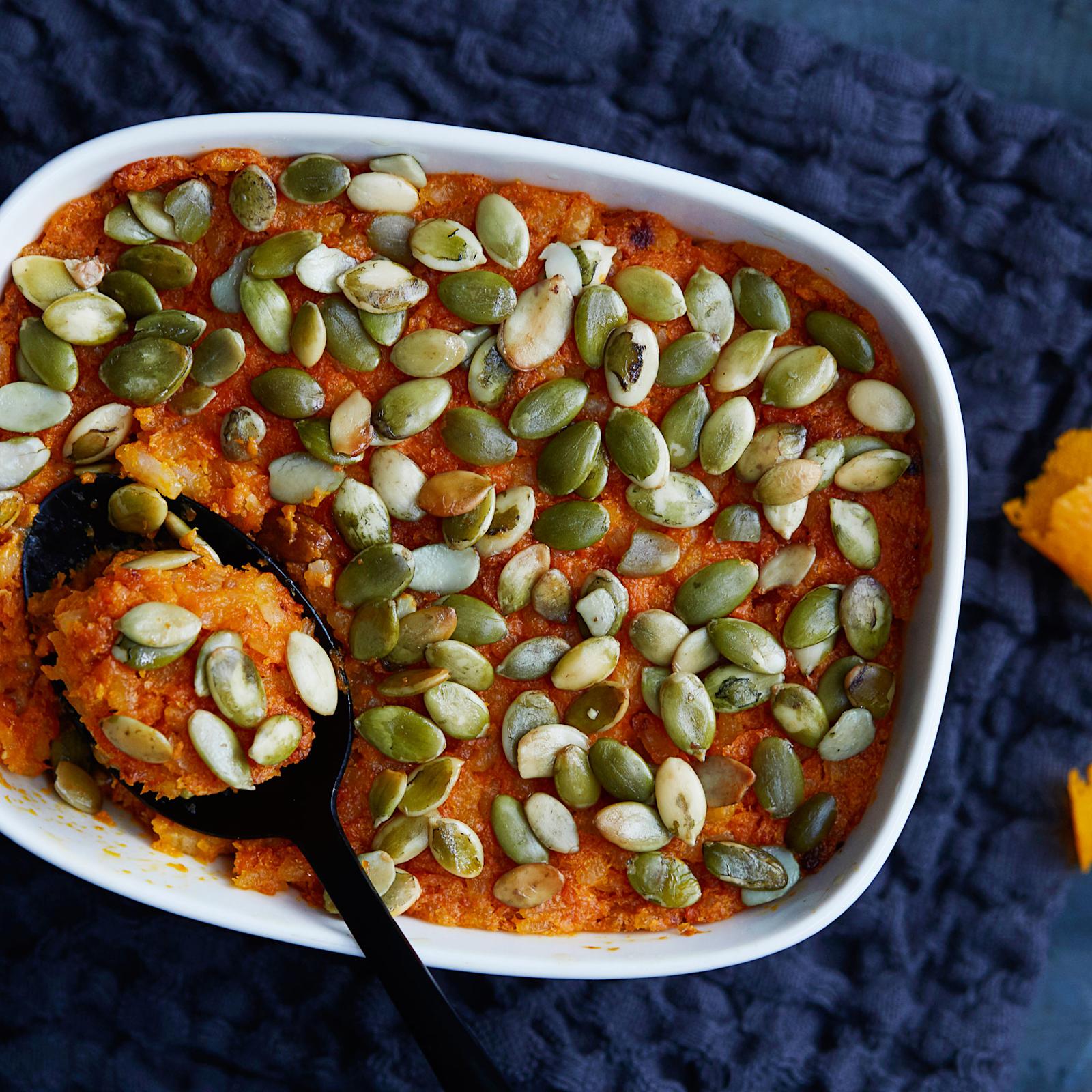 Rouskuva porkkanalaatikko