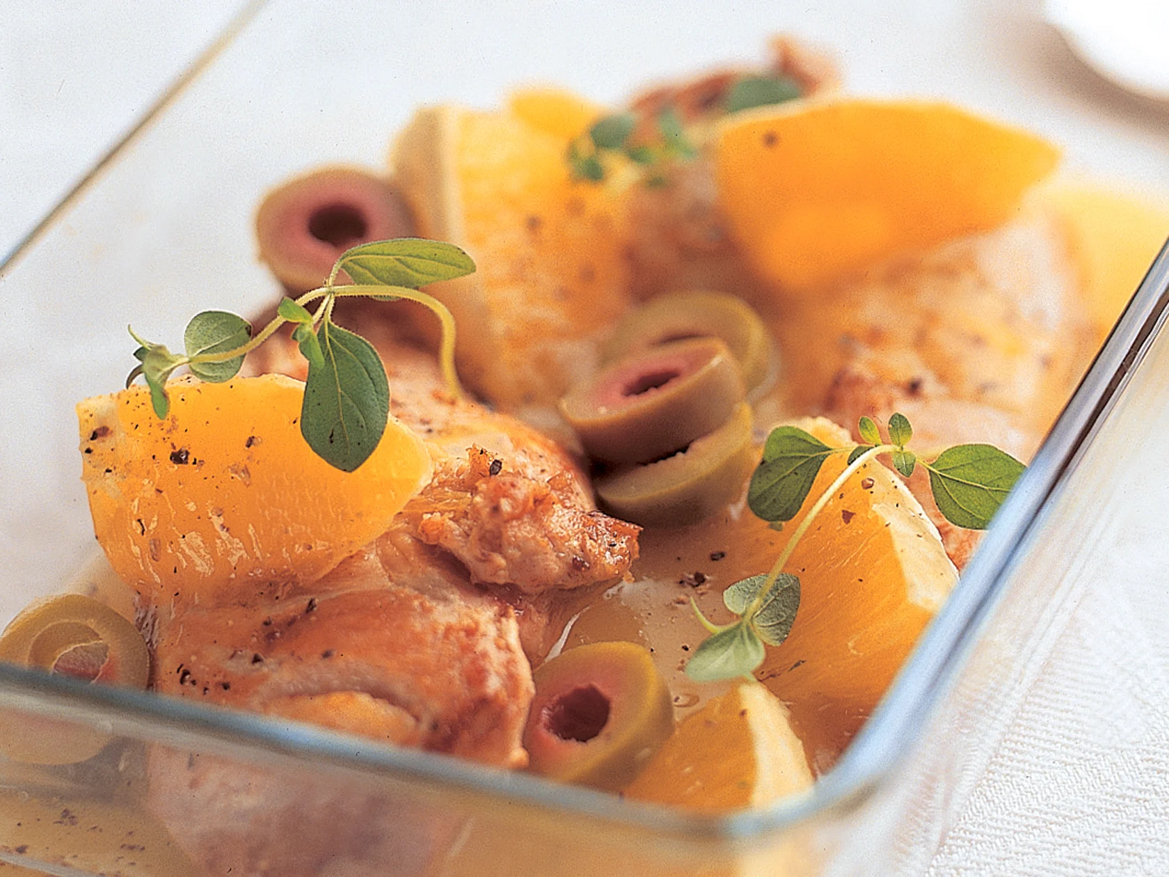 Kalkkunaa sitruskastikkeessa