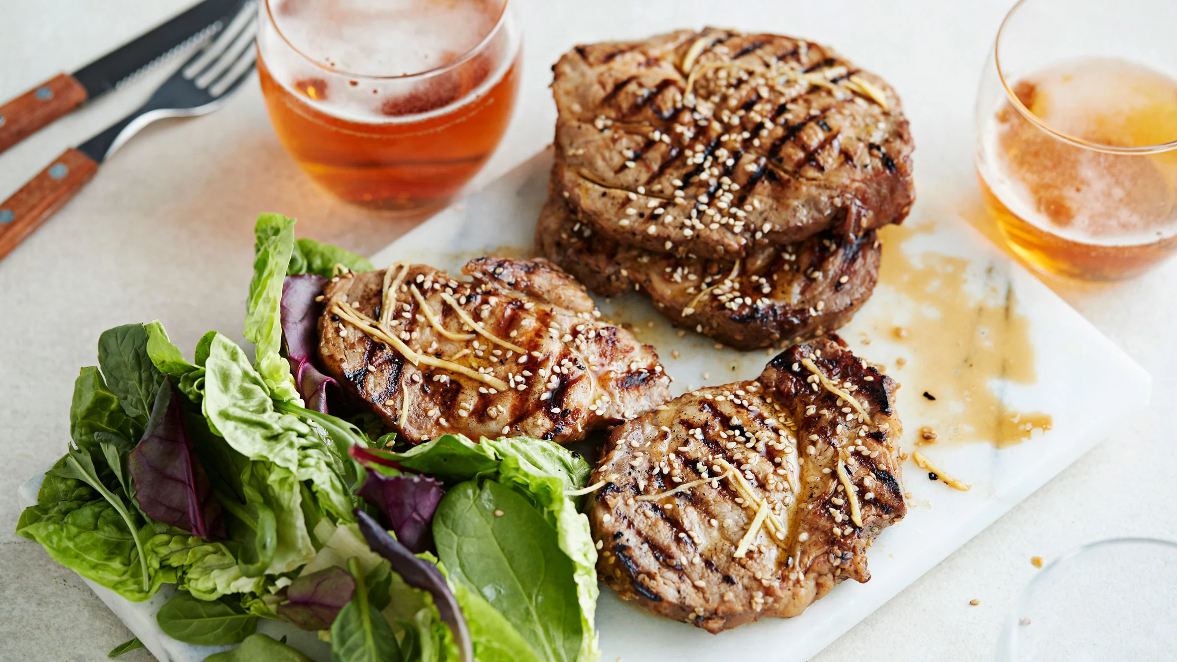 Korealainen grillattu kassler