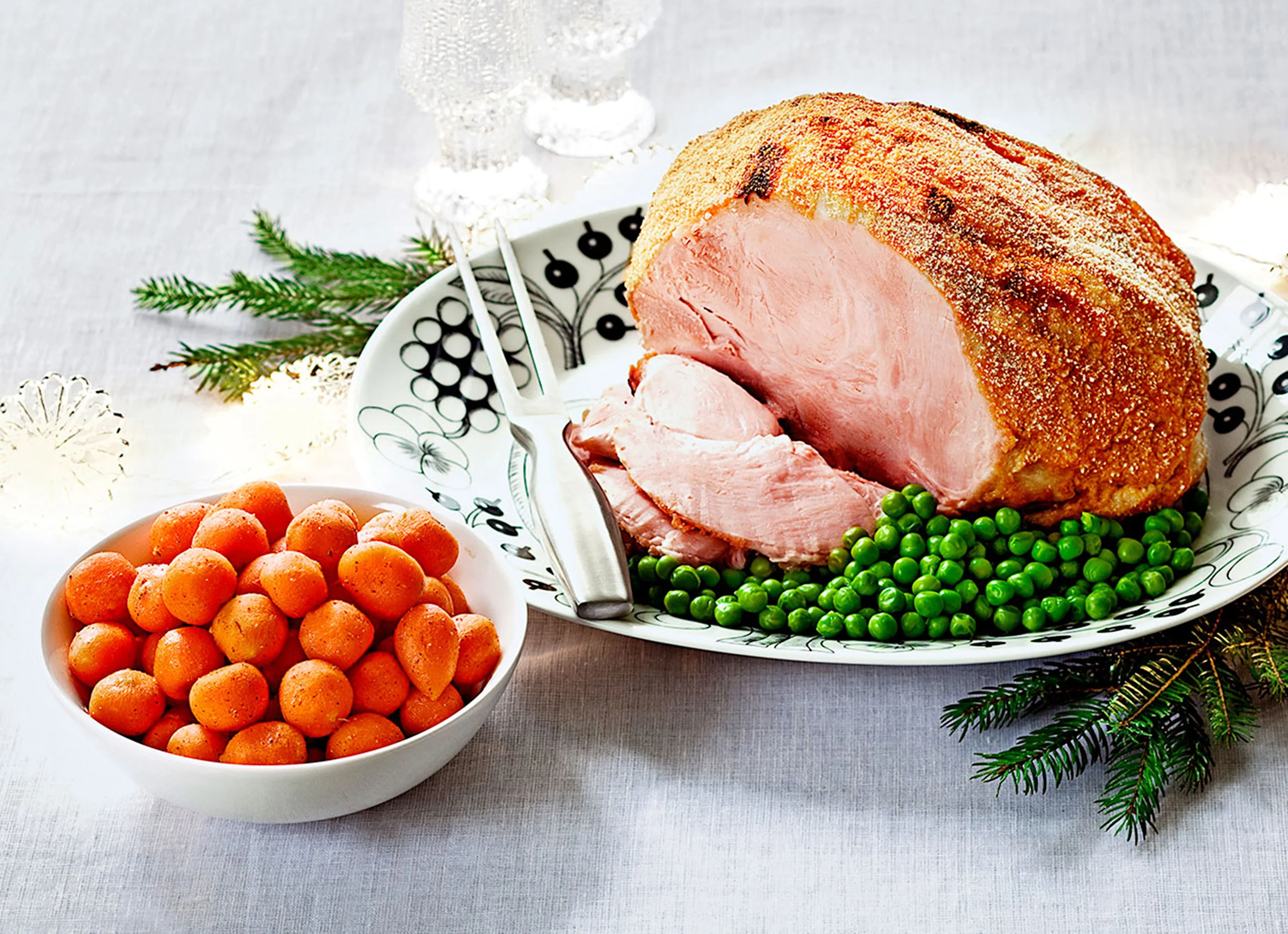 Piparkakkumausteiset porkkanat