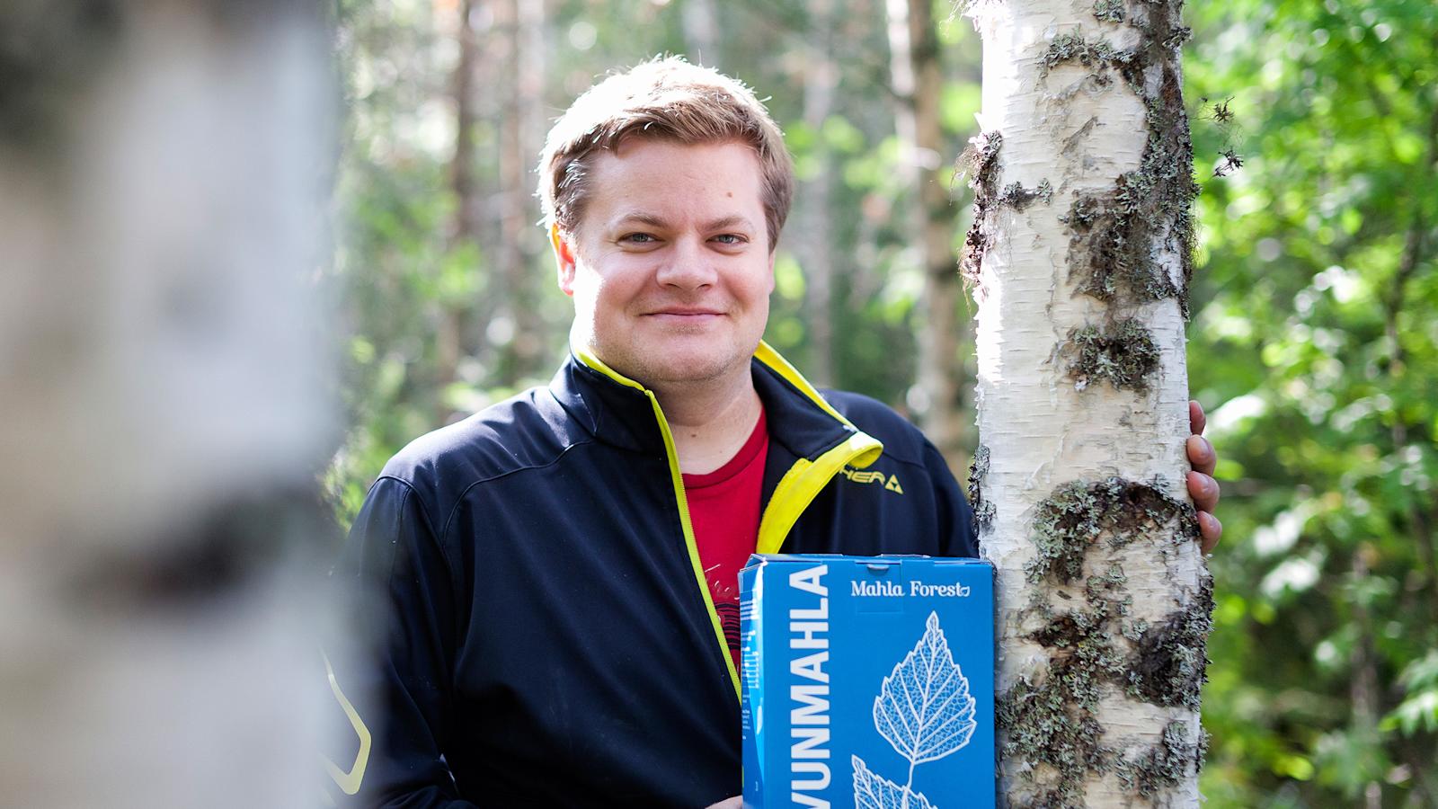 Kuvassa yrittäjä Juha Tarkiainen