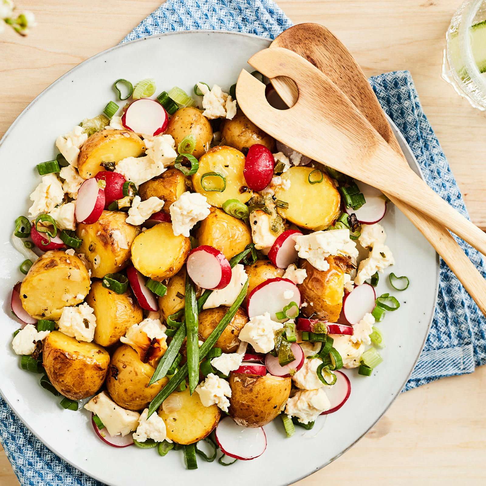 Grillifeta-perunasalaatti