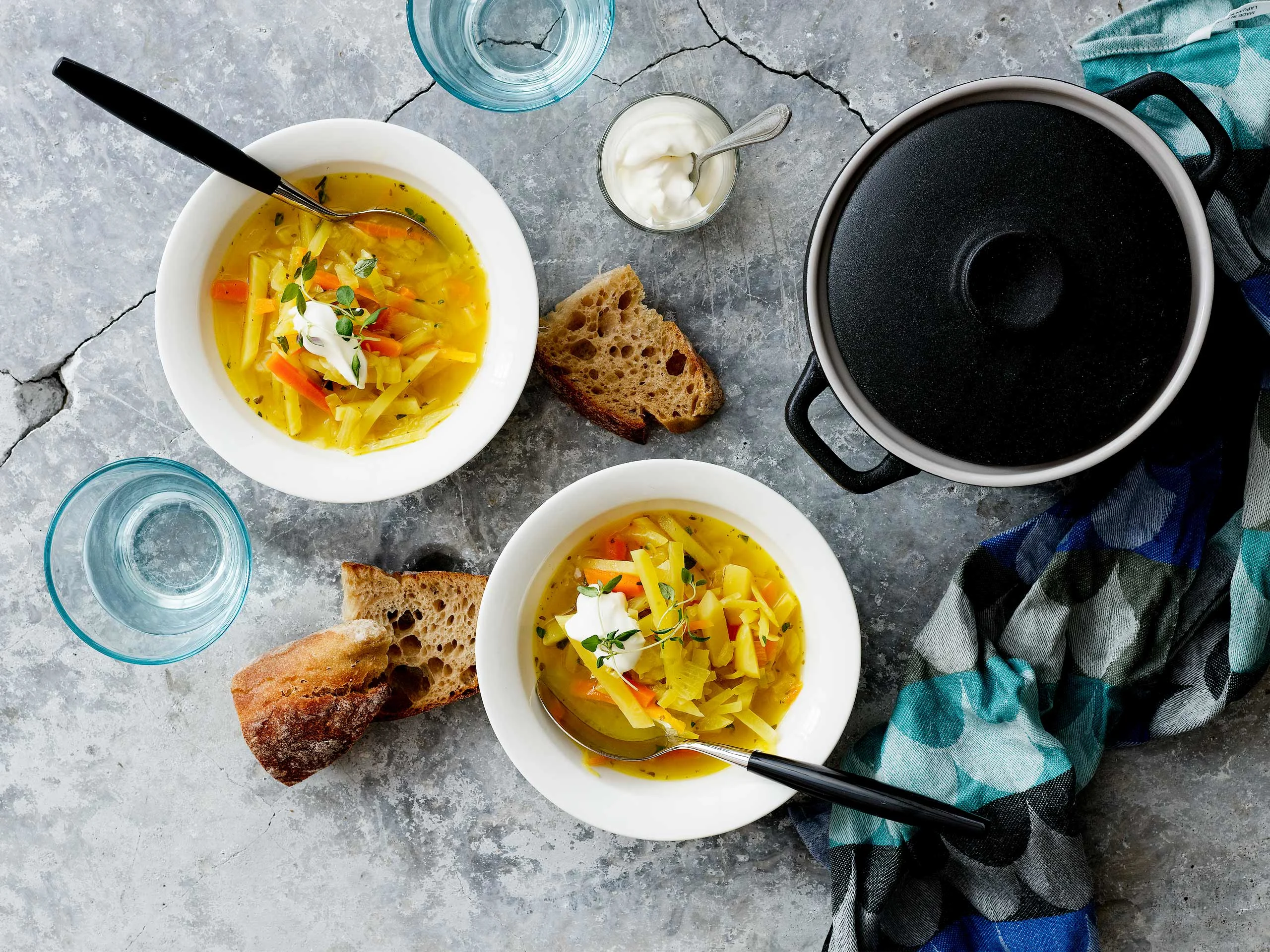 Keltajuuriborssikeitto