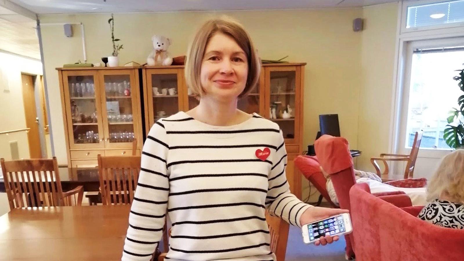 Villa Tapiolan palveluesimies Maria Juuso