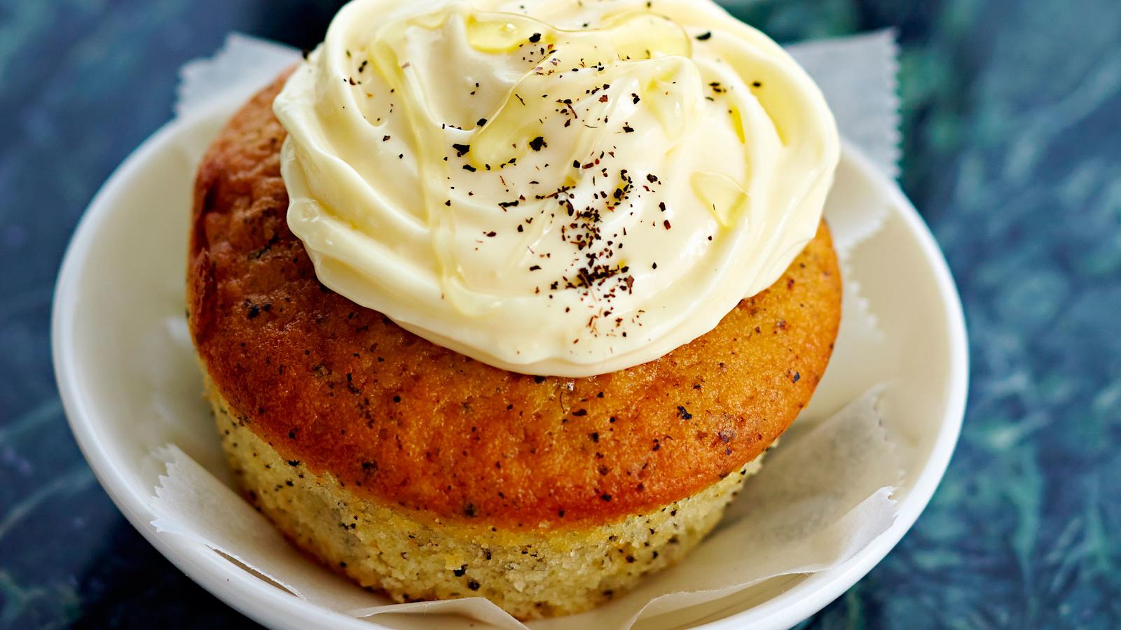 Earl grey -muffinit