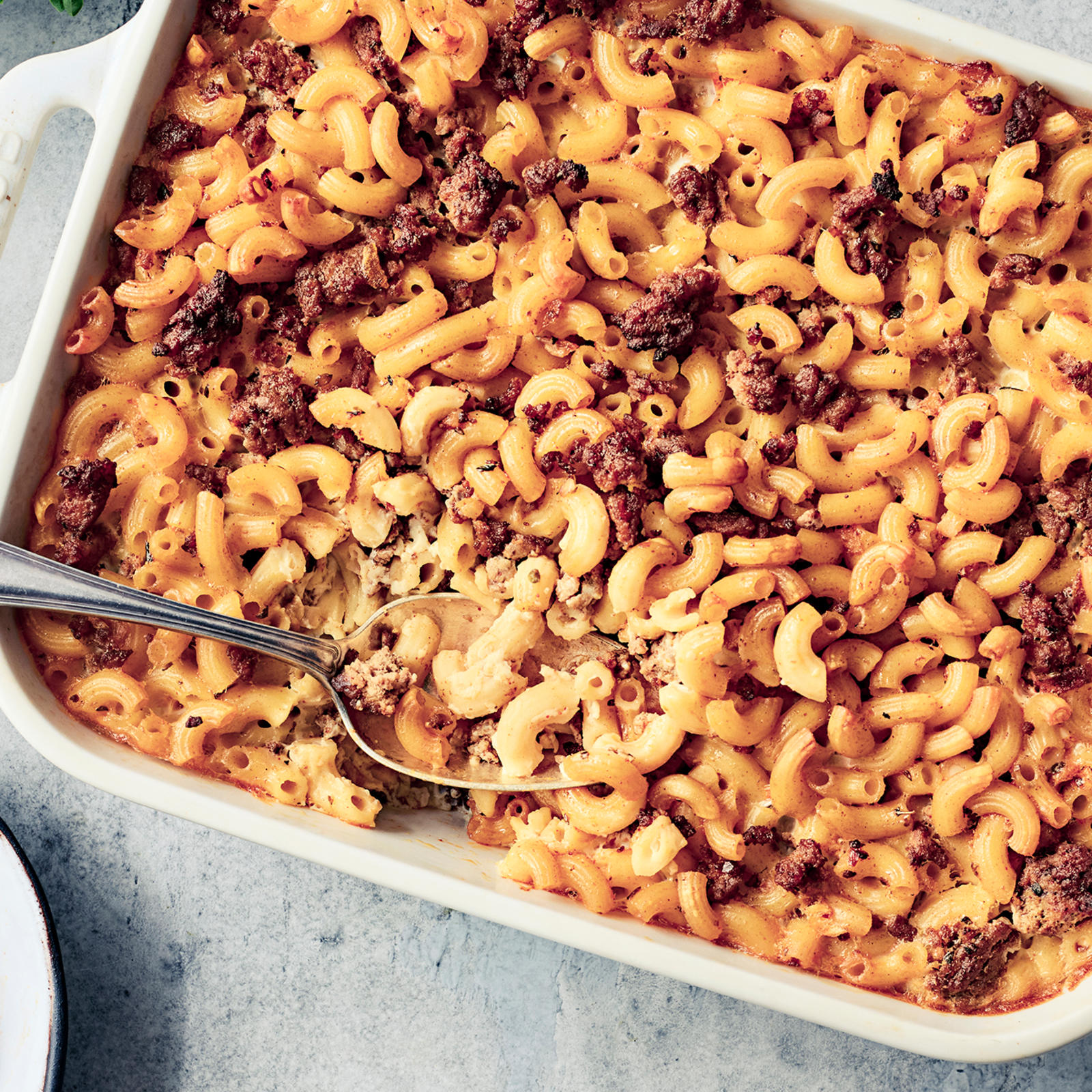 Makaronilaatikko ja kesuppia